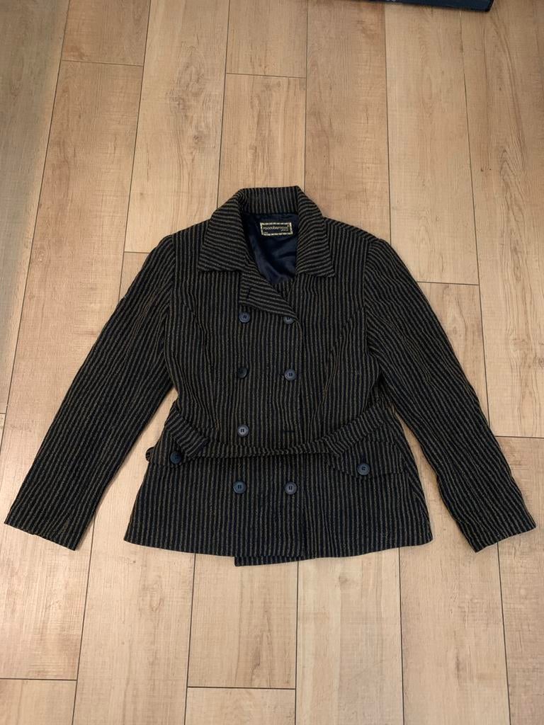 Roccobarocco Colbert maat 42, Ophalen of Verzenden, Zo goed als nieuw, Maat 42/44 (L), Blauw