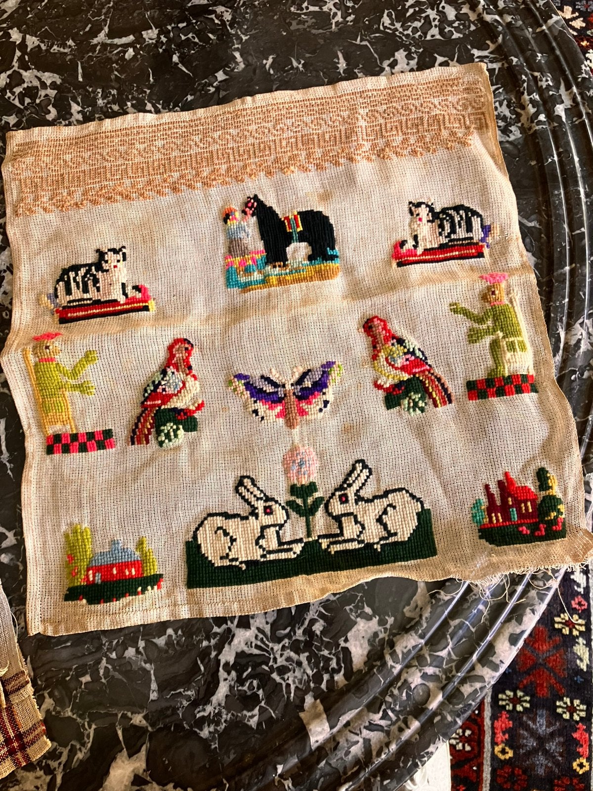 6 antieke meeklappen, Ophalen of Verzenden