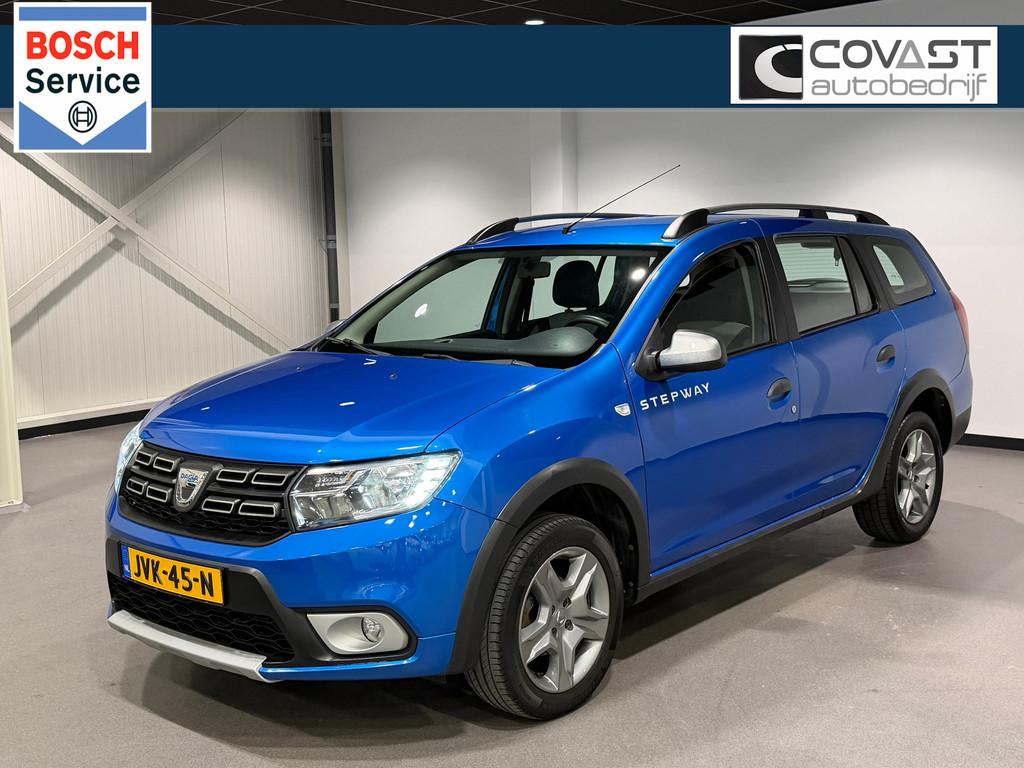 Dacia Logan MCV 0.9 TCe Stepway Navigatie|Airco|CruiseContro, Voorwielaandrijving, Stof, Gebruikt, Blauw