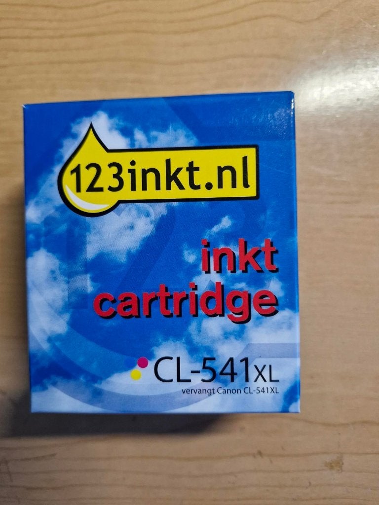 Inkt cartridge CL-541 voor Canon Pixma printer Nieuw, Computers en Software, Ophalen of Verzenden, Nieuw, Cartridge, 123 inkt.nl