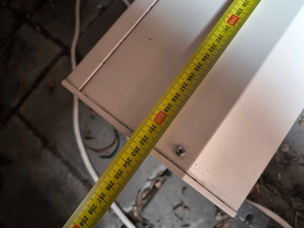 Rolluik, Tuin en Terras, Zonneschermen, Ophalen, Gebruikt, Rolluik, Minder dan 250 cm