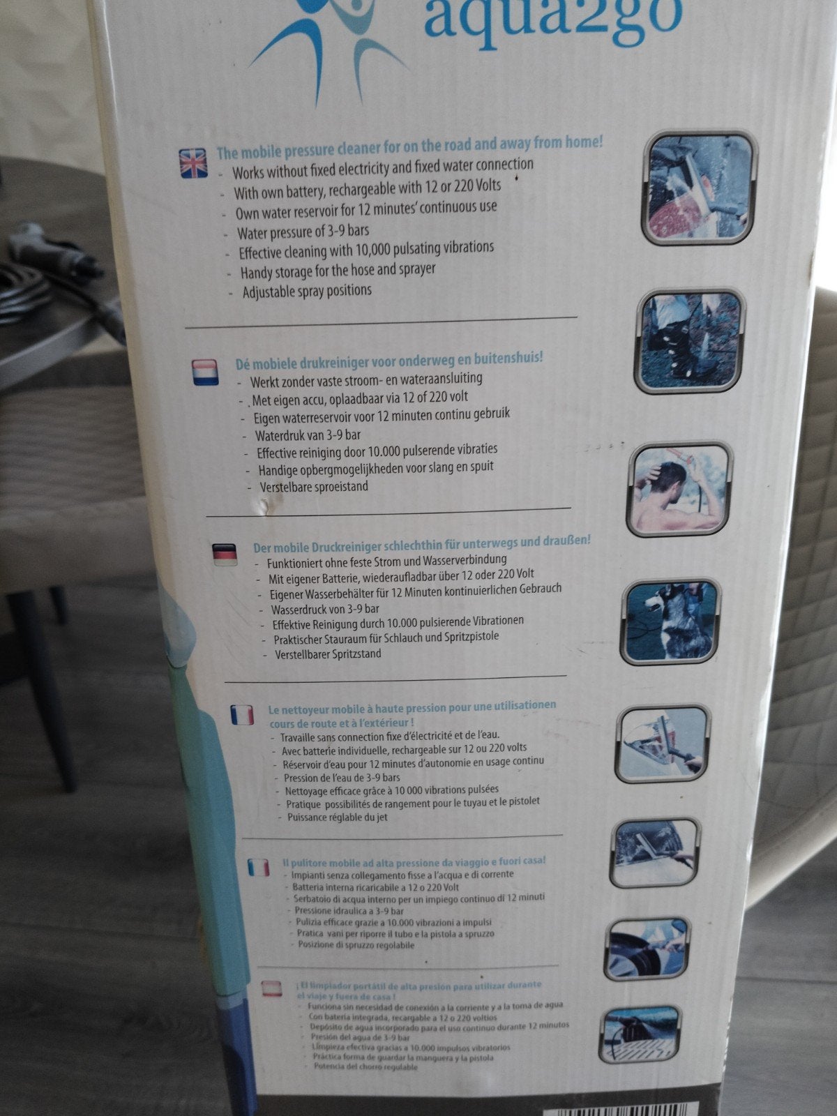 Aqua2go Draagbare Accu Hogedrukspuit - Nieuw in Doos, Ophalen of Verzenden