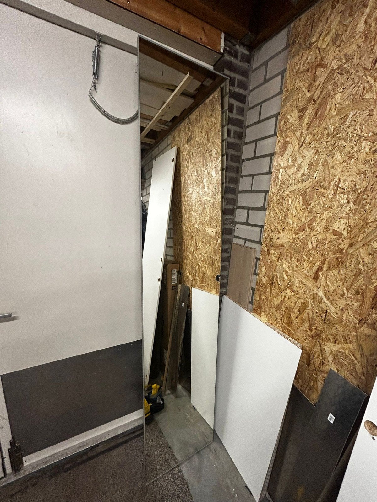2 Ikea spiegeldeuren, Ophalen, Gebruikt, 200 cm of meer, 50 tot 100 cm