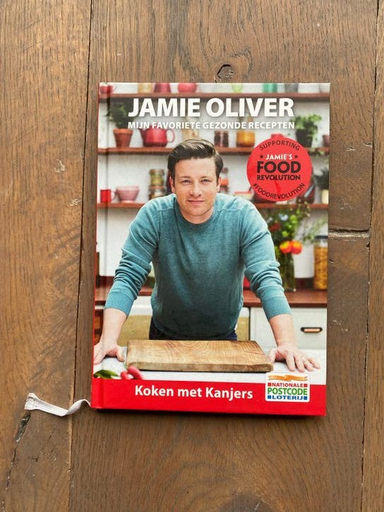Jamie Oliver: Koken met Kanjers - Gezonde Recepten, Hoofdgerechten, Ophalen of Verzenden, Zo goed als nieuw, Gezond koken