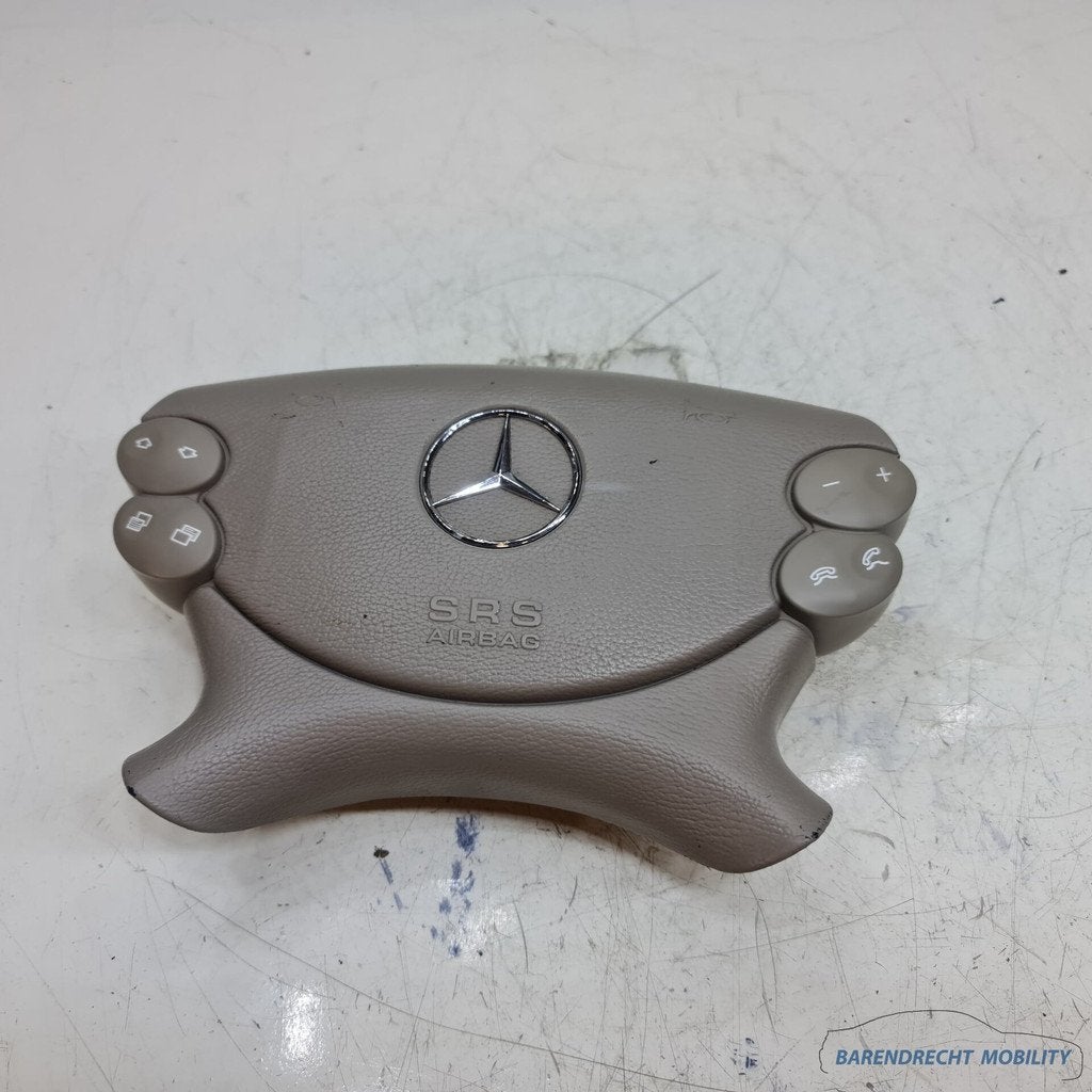 Mercedes W209 W463 R230 W211 W219 CLK Leer leder bruin stuur