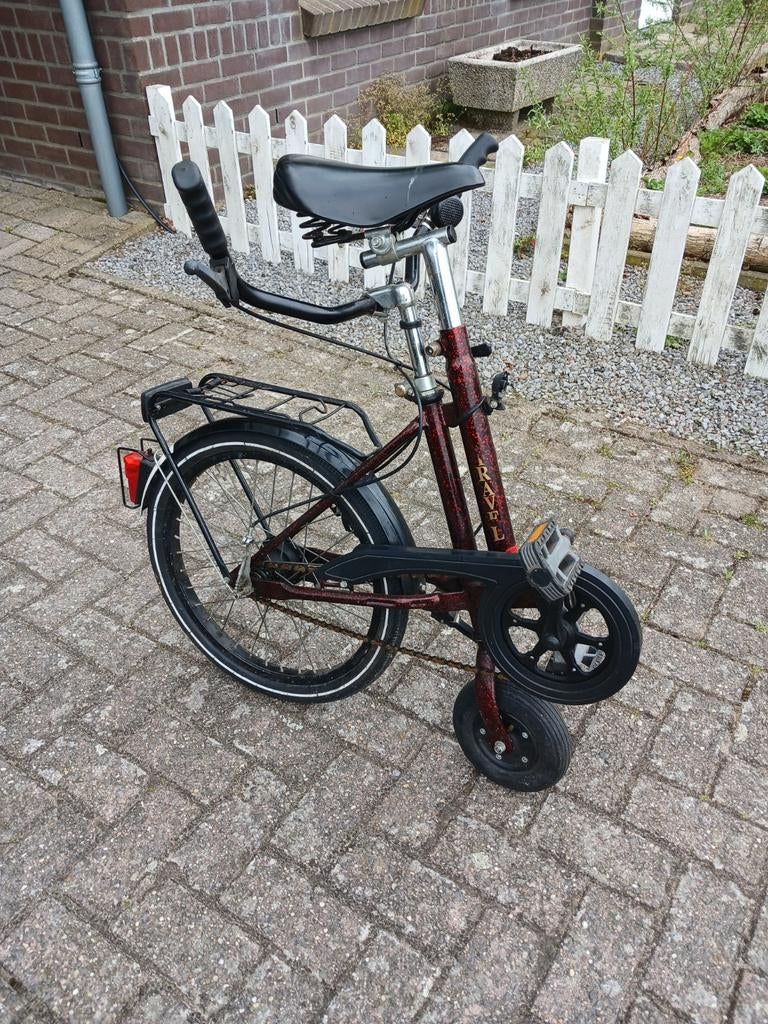Aparte compacte fiets oldtimer nwe prijs !!!, Ophalen