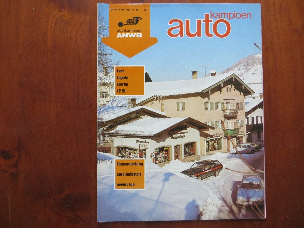 Autokampioen 48 1980 Toyota Starlet 1.2 DL, Alfa Romeo GTV6, Ophalen of Verzenden, Nieuw, Alfa Romeo
