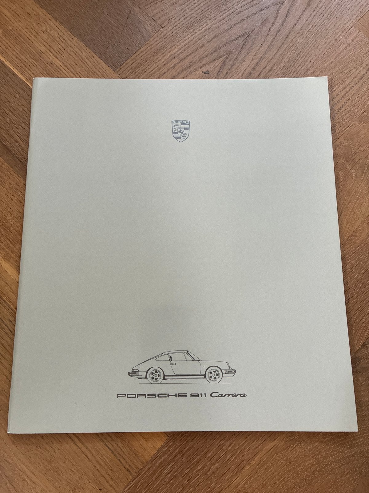 Porsche 911 Carrera brochure 7/85, Verzenden, Zo goed als nieuw, Porsche