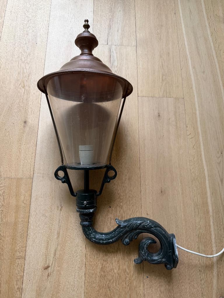gevellantaarn tuinverlichting, Ophalen, Gebruikt, Wandlamp, Netvoeding