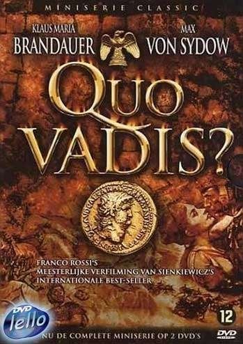 Quo Vadis? (1985 Klaus Maria Brandauer Max von Sydow) igs NL, Vanaf 12 jaar, Ophalen of Verzenden, Gebruikt, Drama