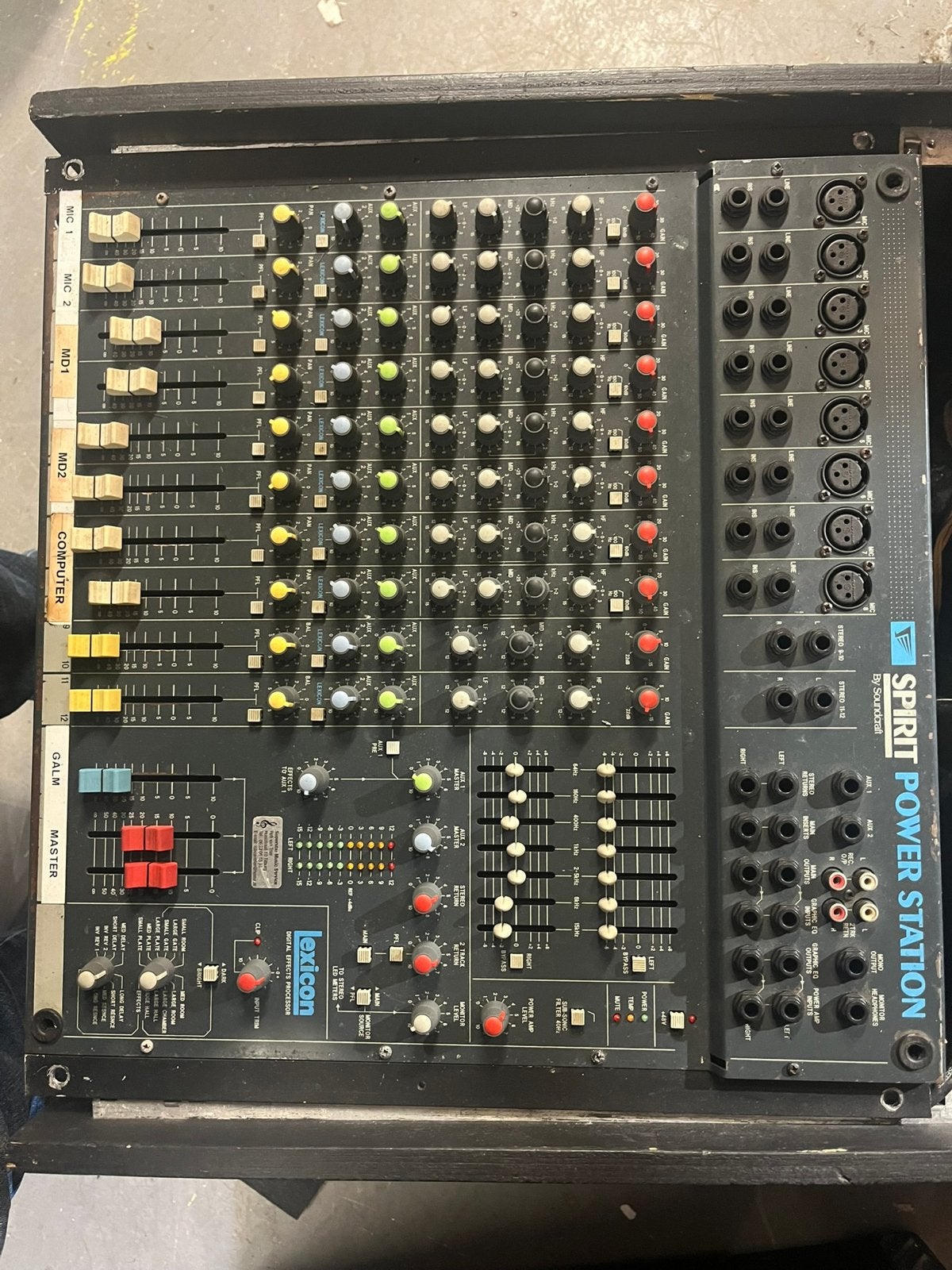 Soundcraft Spirit Power Station Mengpaneel, Ophalen of Verzenden, Gebruikt