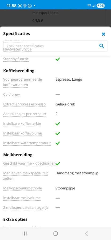 Bonen machine, Witgoed en Apparatuur, Koffiezetapparaten, Ophalen of Verzenden, Zo goed als nieuw, Koffiemachine