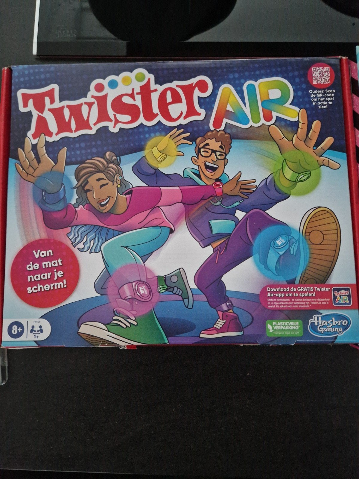 Twister Air: Van de mat naar je scherm!, Hobby en Vrije tijd, Gezelschapsspellen | Bordspellen, Een of twee spelers, Ophalen, Zo goed als nieuw