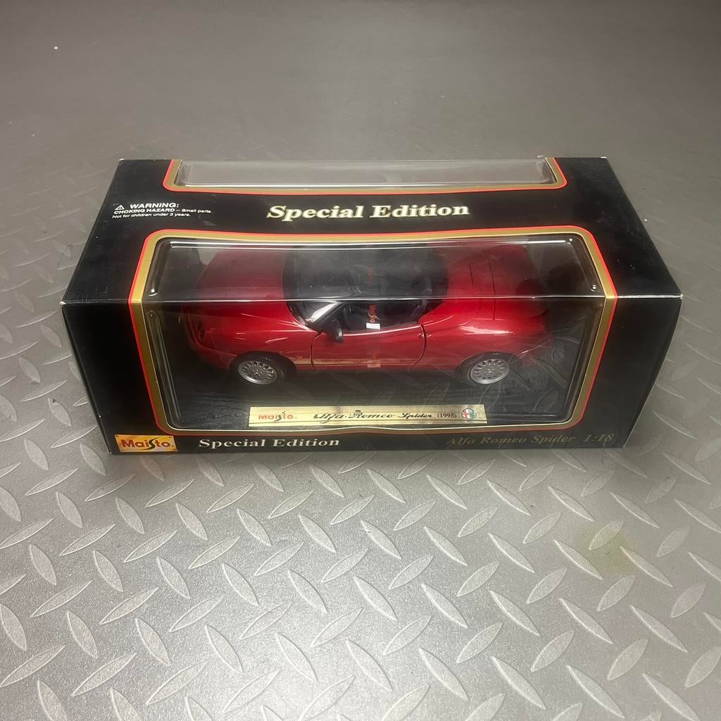 Schaal model alfa romeo spider nieuw, Ophalen of Verzenden, Nieuw, Overige merken