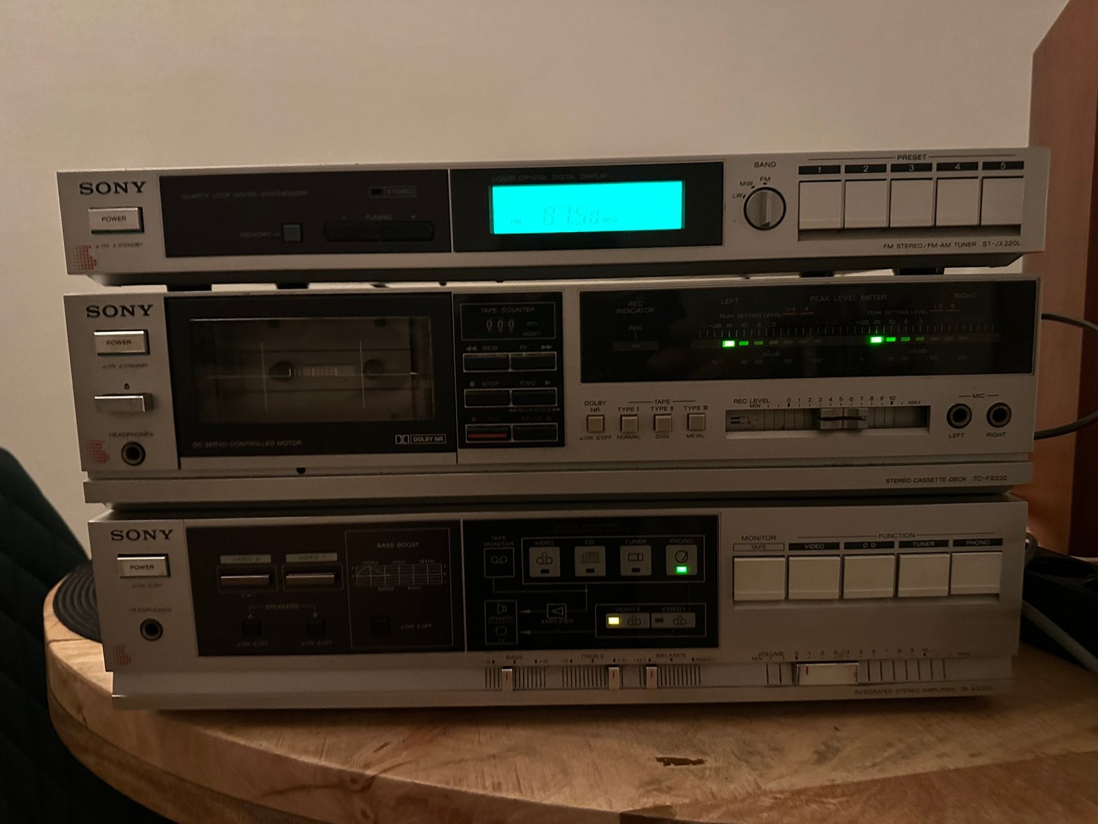 Sony stereo set, Audio, Tv en Foto, Ophalen, Zo goed als nieuw, Sony