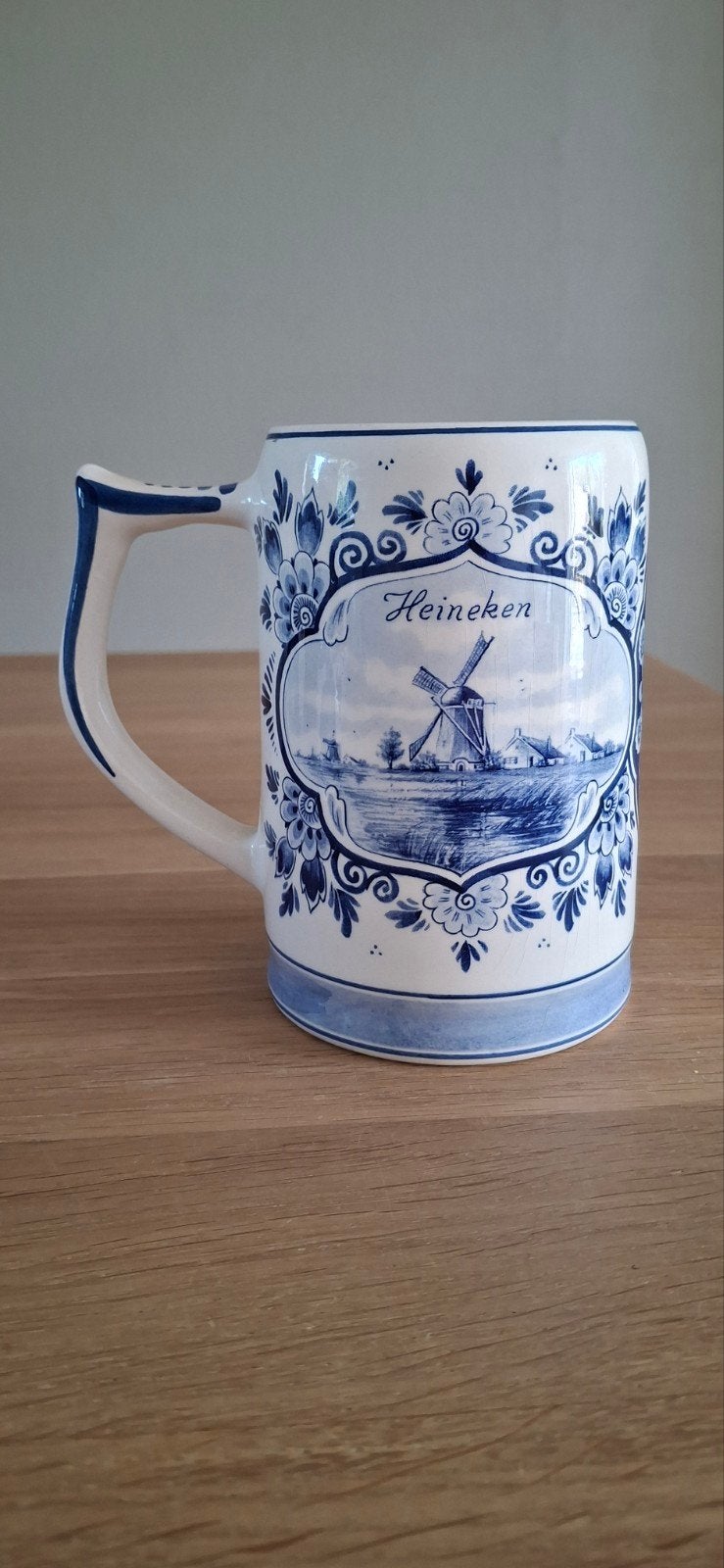 Heineken bierpul Delfts Blauw, Ophalen of Verzenden