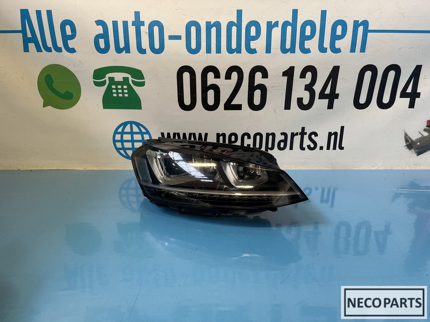 VOLKSWAGEN GOLF 7 R KOPLAMPEN KOPLAMP XENON LED 5G2 941 754D, Gebruikt, -, Volkswagen, -