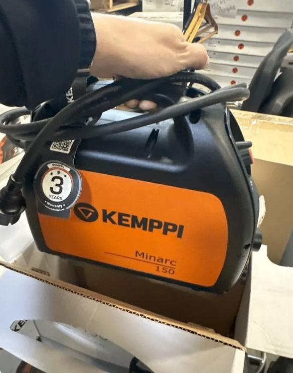 Lascapparaat Kemppi Minarc 150, Ophalen of Verzenden, 250 ampère of meer, Elektroden