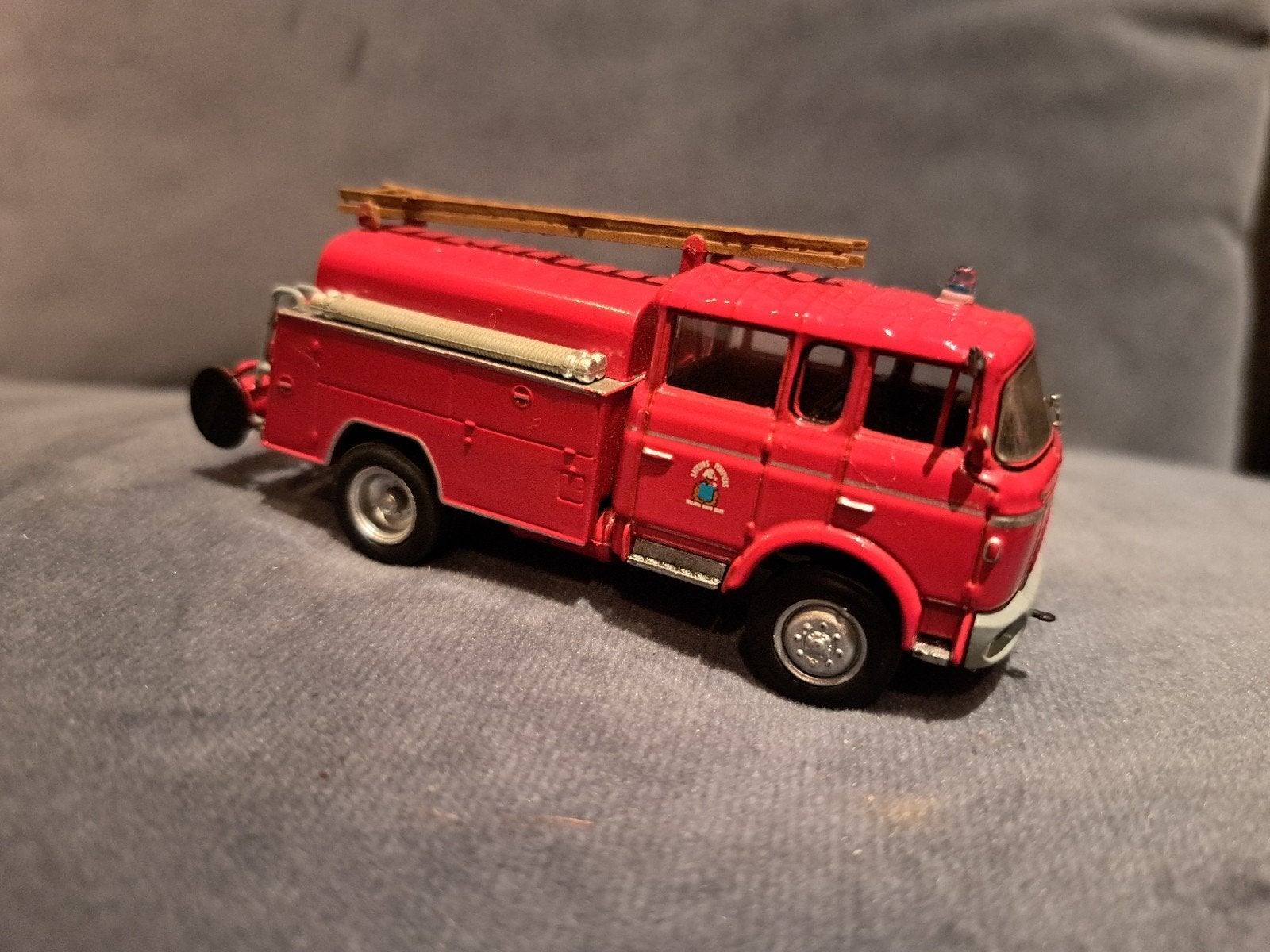 Berliet GAK brandweerwagen modelauto, Hobby en Vrije tijd, Modelbouw | Auto's en Voertuigen, Gebruikt, Auto, Groter dan 1:32, Overige merken