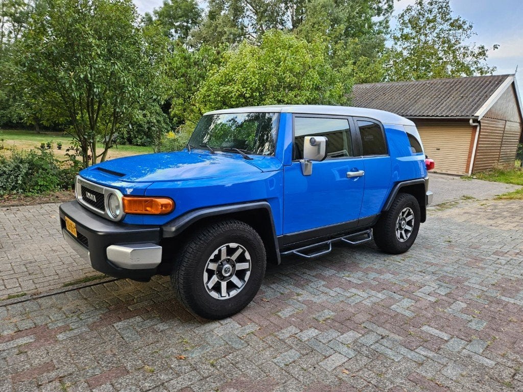 Toyota FJ Cruiser LPG-G3 Nwe APK Land cruiser Urban cruiser, Auto's, Automaat, 4000 cc, Blauw, Leder