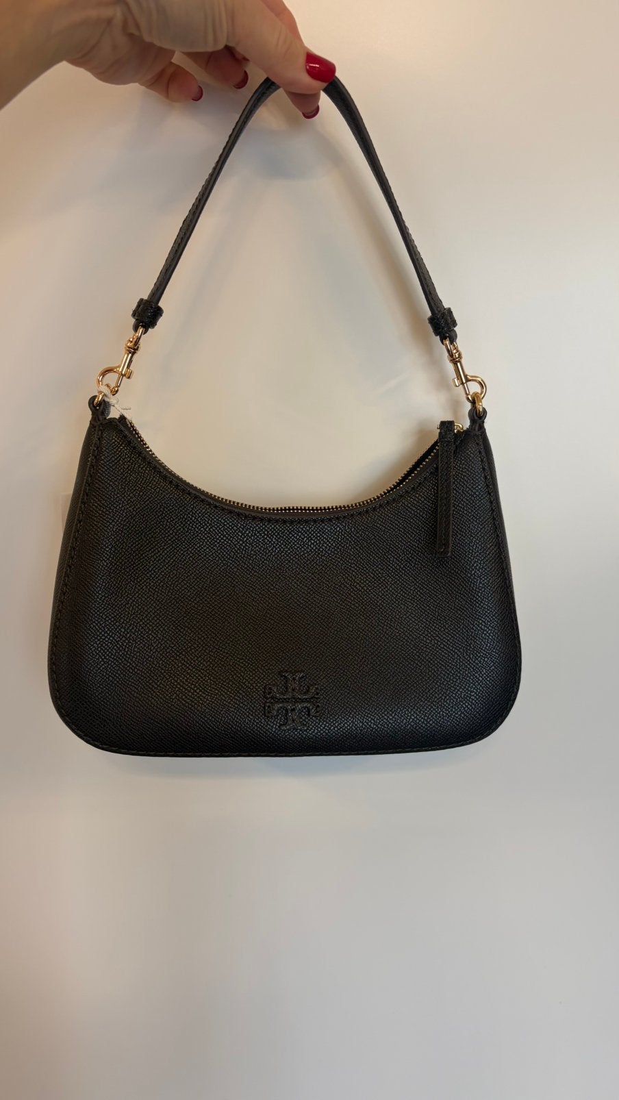 Tory burch / leer 100%, Ophalen of Verzenden, Zo goed als nieuw, Bruin, Handtas