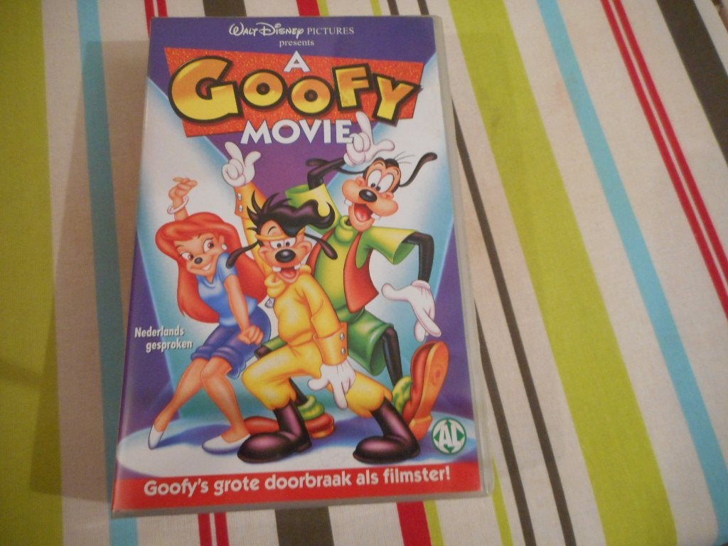 A GOOFY MOVIE! Leuke Disney Tekenfilm Op VIDEO!, Cd's en Dvd's, Verzenden, Alle leeftijden, Zo goed als nieuw, Kinderprogramma of -film
