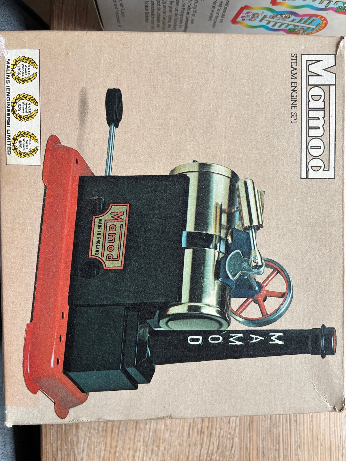 Mamod SP1 Stoommachine - Vintage Model, Overige merken, 1:32 tot 1:50, Overige typen, Ophalen of Verzenden