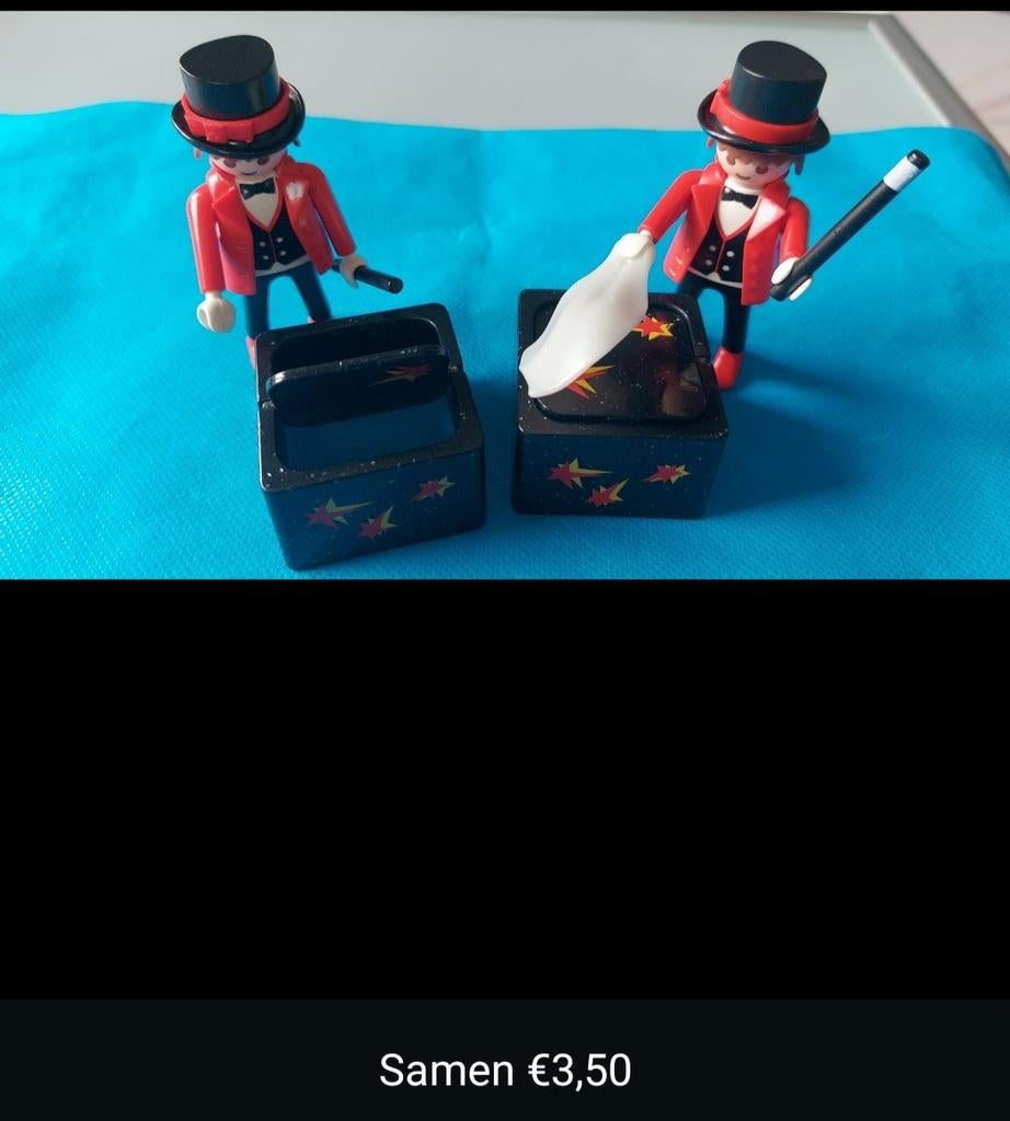 Playmobil goochelaars met magische dozen, Ophalen of Verzenden