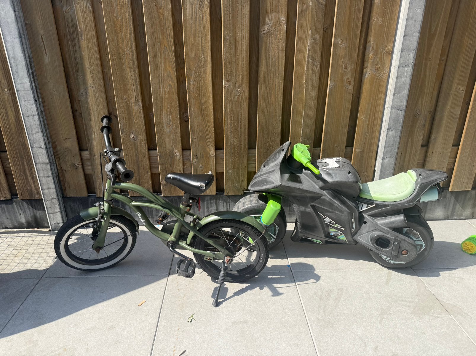 Fietsje 12 inch en motor, Ophalen of Verzenden, Zo goed als nieuw, Minder dan 14 inch