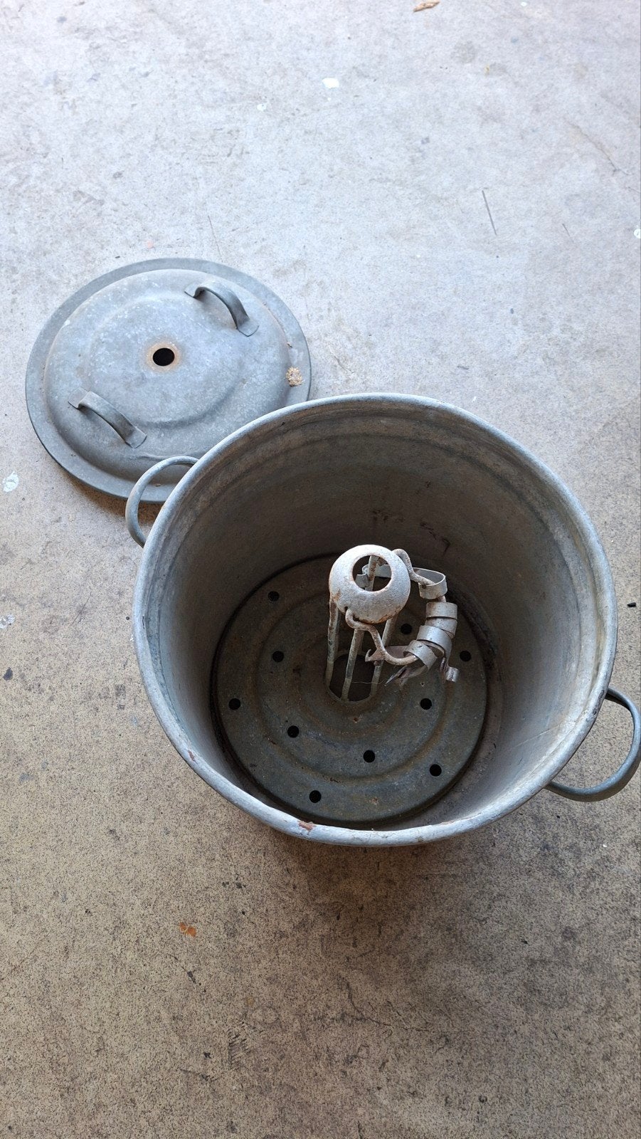 Vintage Weckketel / Inmaakketel - Gegalvaniseerd, Ophalen