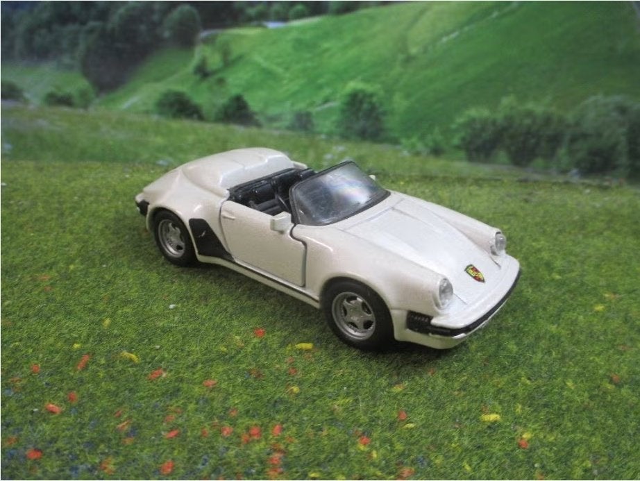 1:38 Porsche 911 930 Speedster Maiso wit-metallic, Ophalen of Verzenden, Gebruikt, Auto, Overige merken