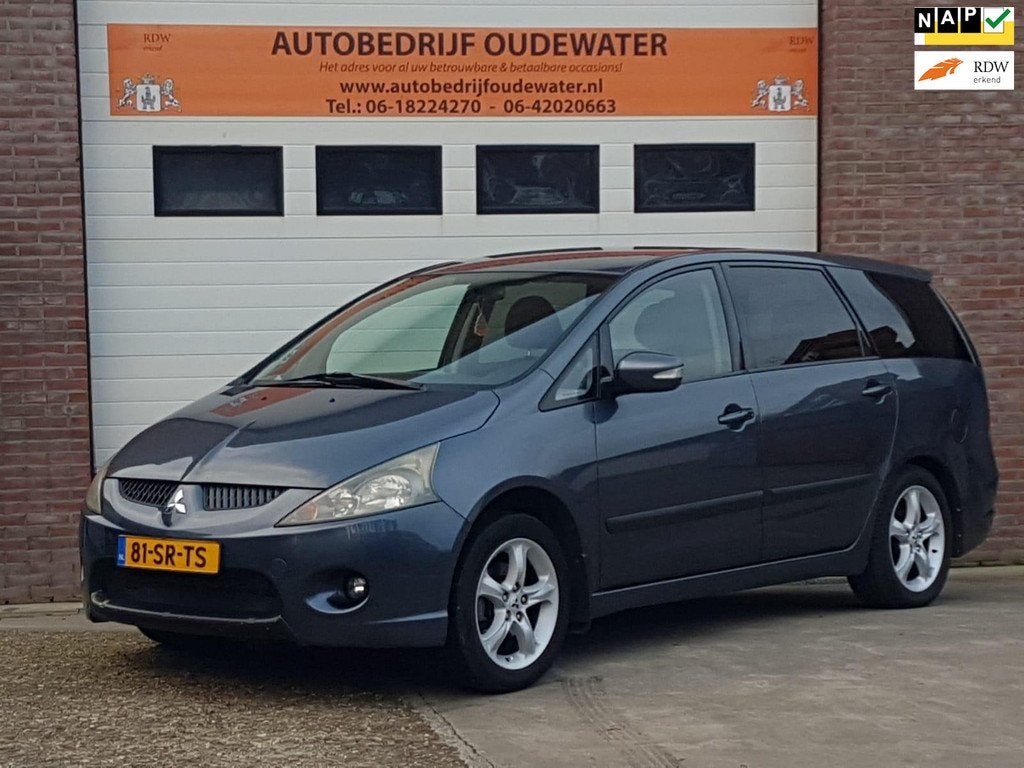 Mitsubishi Grandis 2.4-16V Intense 7 persoons, Auto's, Mitsubishi, Voorwielaandrijving, Gebruikt, 7 stoelen, Bedrijf