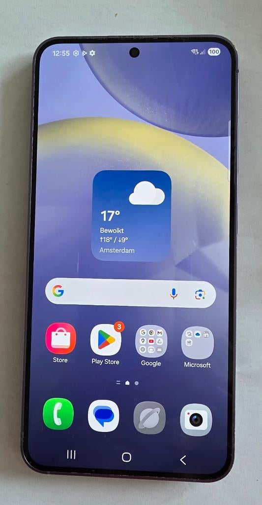 Samsung Galaxy S24, Violet, 128Gb, Galaxy S24, Paars, Touchscreen, Ophalen of Verzenden