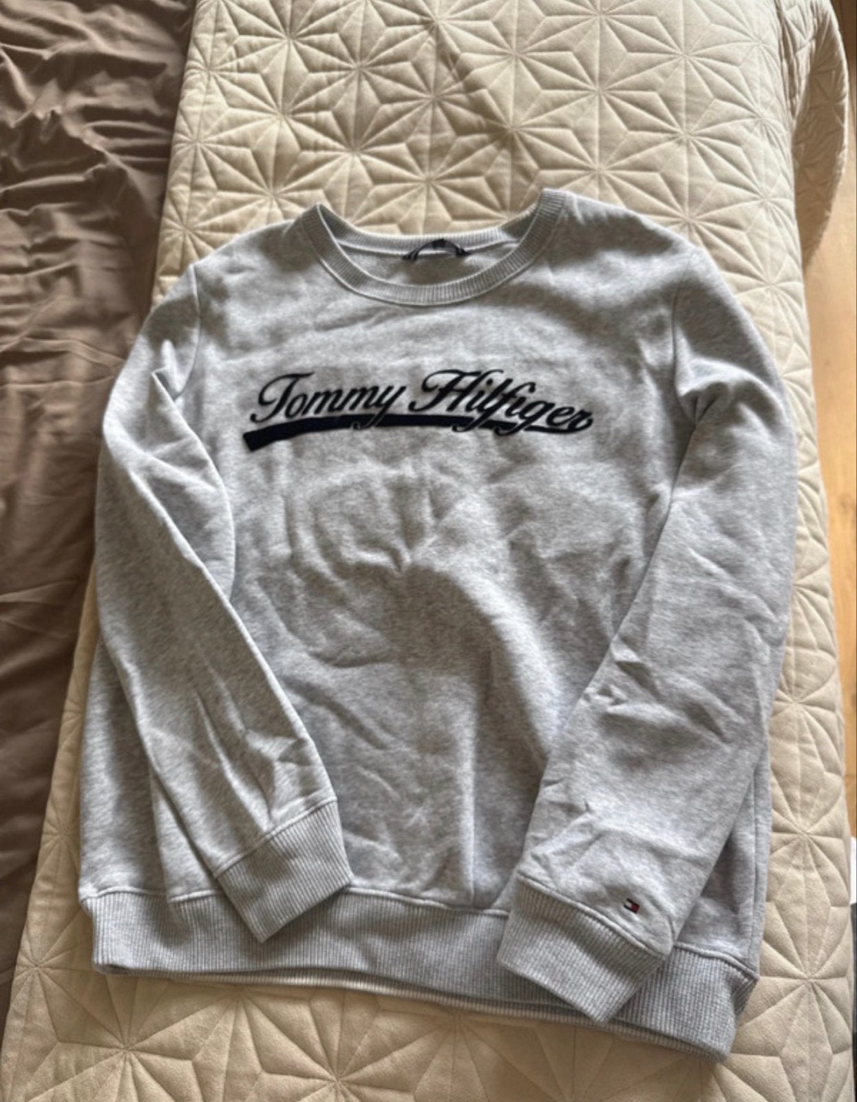 Tommy Hilfiger sweater maat M, Kleding | Dames, Truien en Vesten, Ophalen of Verzenden, Zo goed als nieuw, Maat 38/40 (M), Grijs