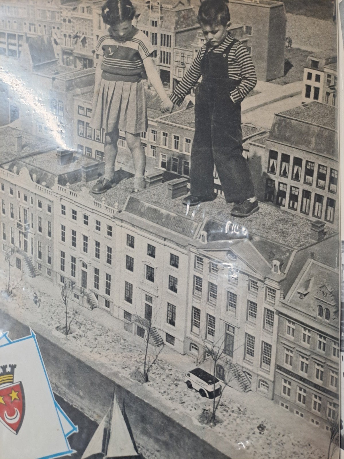 Fotomontage en memorabilia rond het thema Den Haag, Ophalen of Verzenden, Voor 1940, Gebruikt, Overige onderwerpen