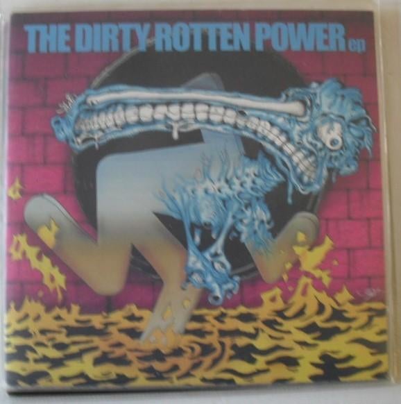 D.R.I./ RAW POWER – The Dirty Rotten Power EP  Hardcore/Punk, Gebruikt, Limited edition, 7 inch, Ophalen of Verzenden