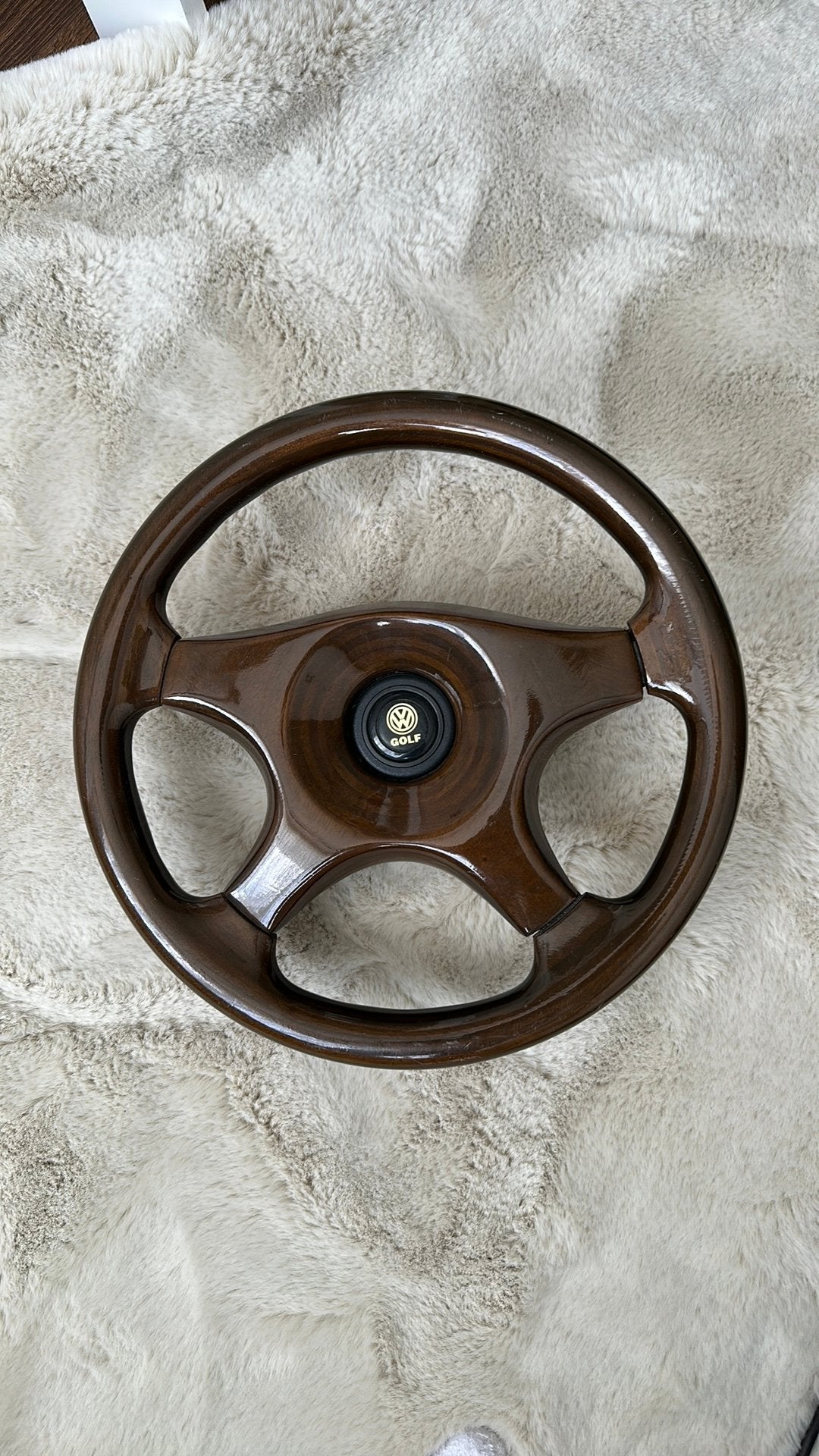 Super mooi houten stuurwiel, Ophalen, Gebruikt, Volkswagen