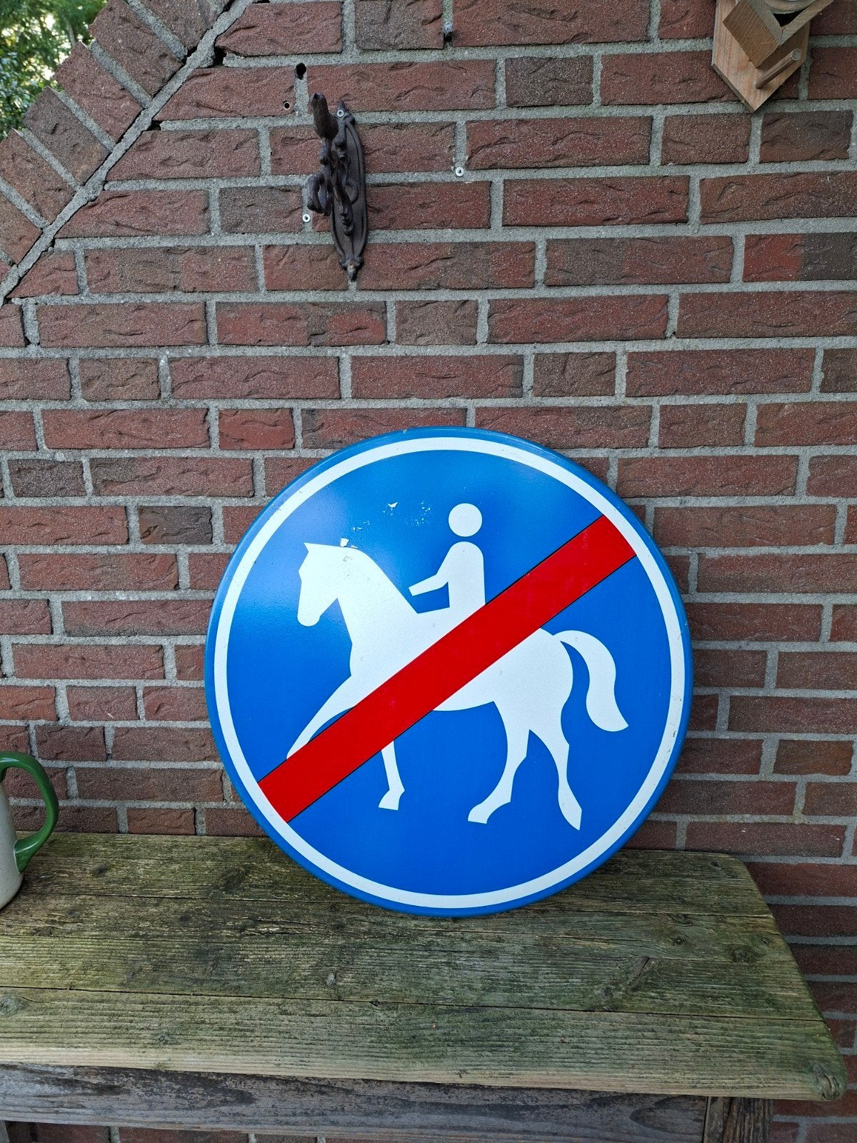 oud verkeersbord, Ophalen of Verzenden