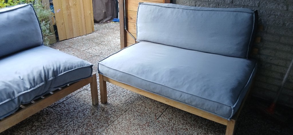 tuinbankjes, Ophalen of Verzenden, Gebruikt, Hout