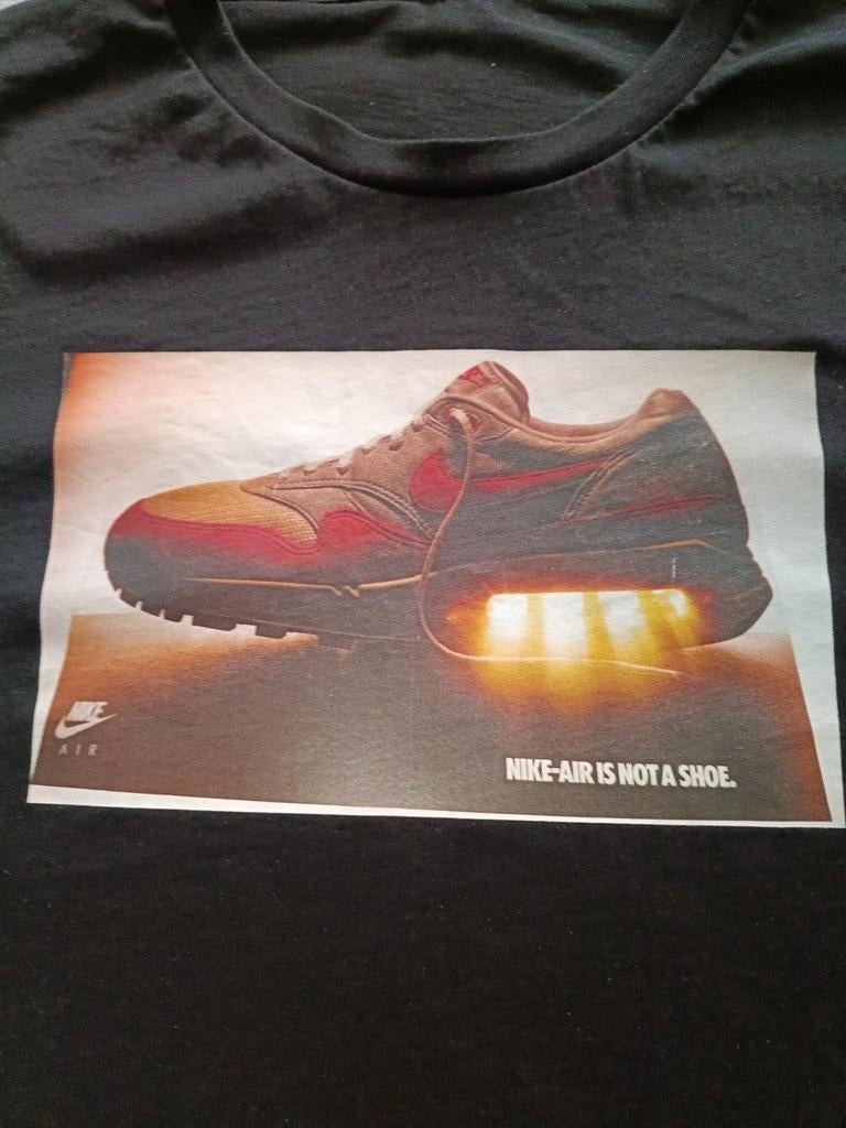 Nike Air Max 1 OG ,86 Big Bubble T-shirt Its Not A Shoe, Ophalen of Verzenden, Nieuw, Overige kleuren