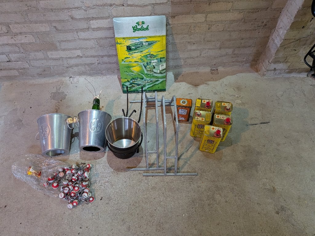 Grolsch Lamp /Grolsch reclamebord, Ophalen, Zo goed als nieuw, Reclamebord, Plaat of Schild, Grolsch