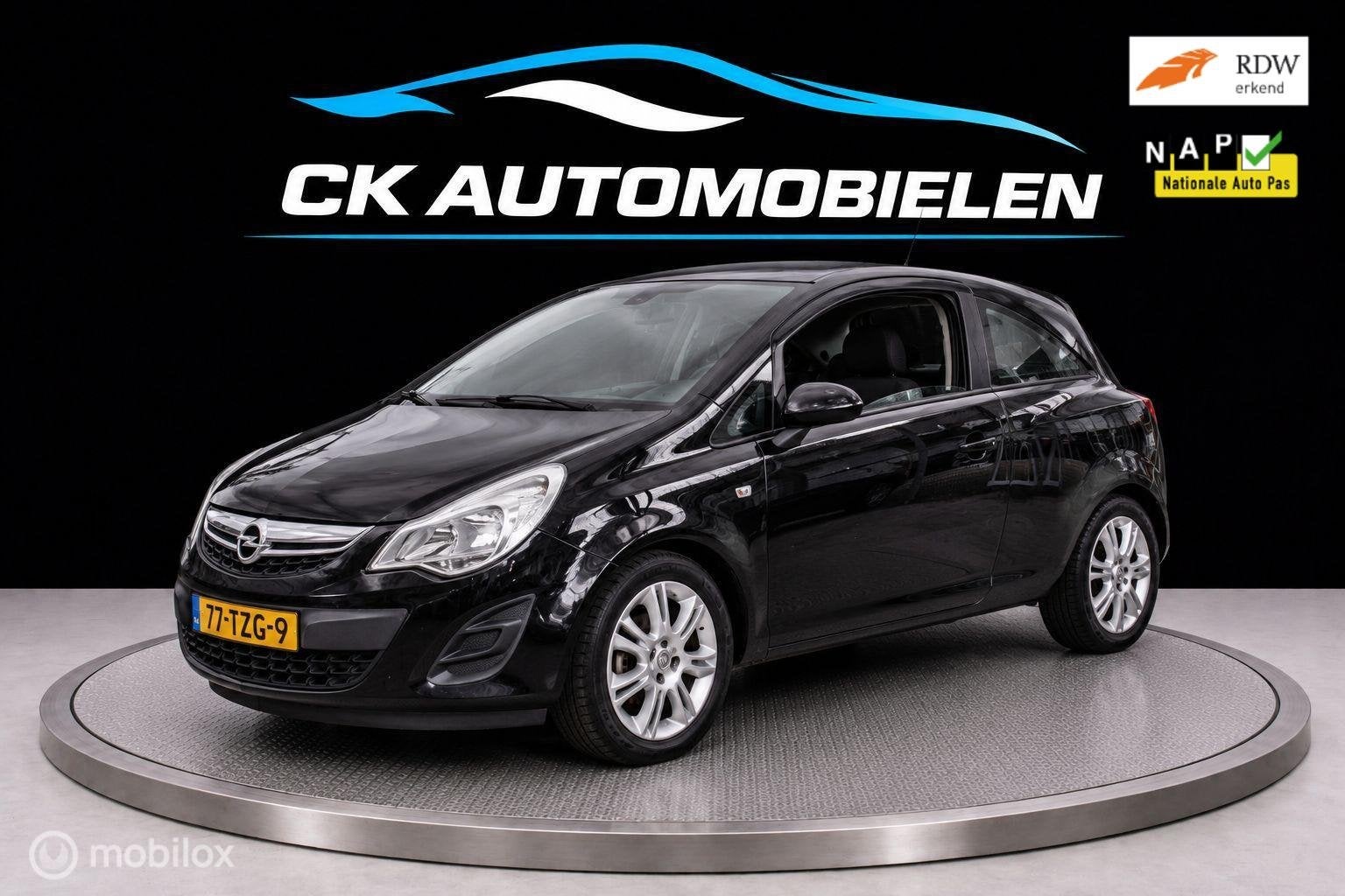Opel Corsa 1.3 CDTi EcoFlex S/S Edition, Voorwielaandrijving, Euro 5, Gebruikt, Zwart