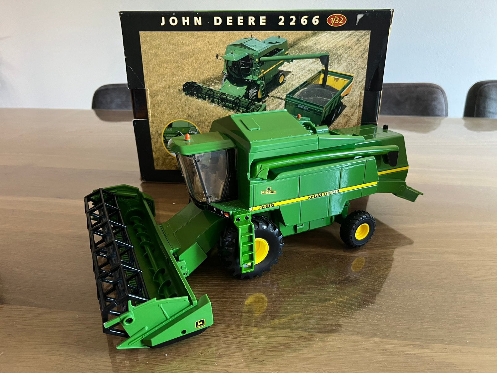John Deere 2266 combine 12017 Nieuw Ertl, Ophalen of Verzenden, Nieuw, Tractor of Landbouw, ERTL