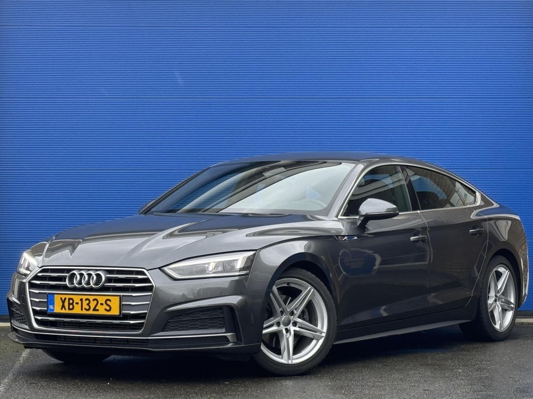 Audi A5 Sportback 2.0 TFSI MHEV Sport S-line Edition, Gebruikt, 1984 cc, Leder en Stof, Origineel Nederlands