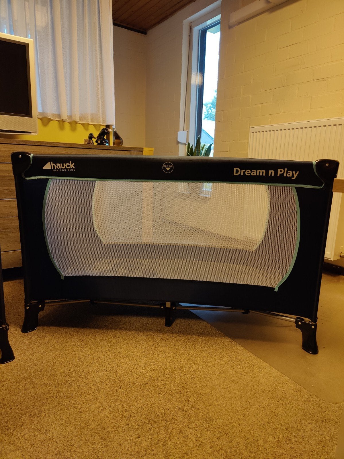 Campingbedje, Kinderen en Baby's, Ophalen, Minder dan 140 cm, Minder dan 70 cm, Matras