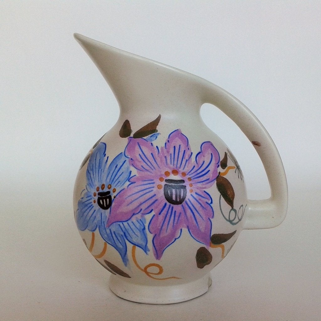 Vaas Orchidee Gouda Holland Keramiek, Ophalen of Verzenden