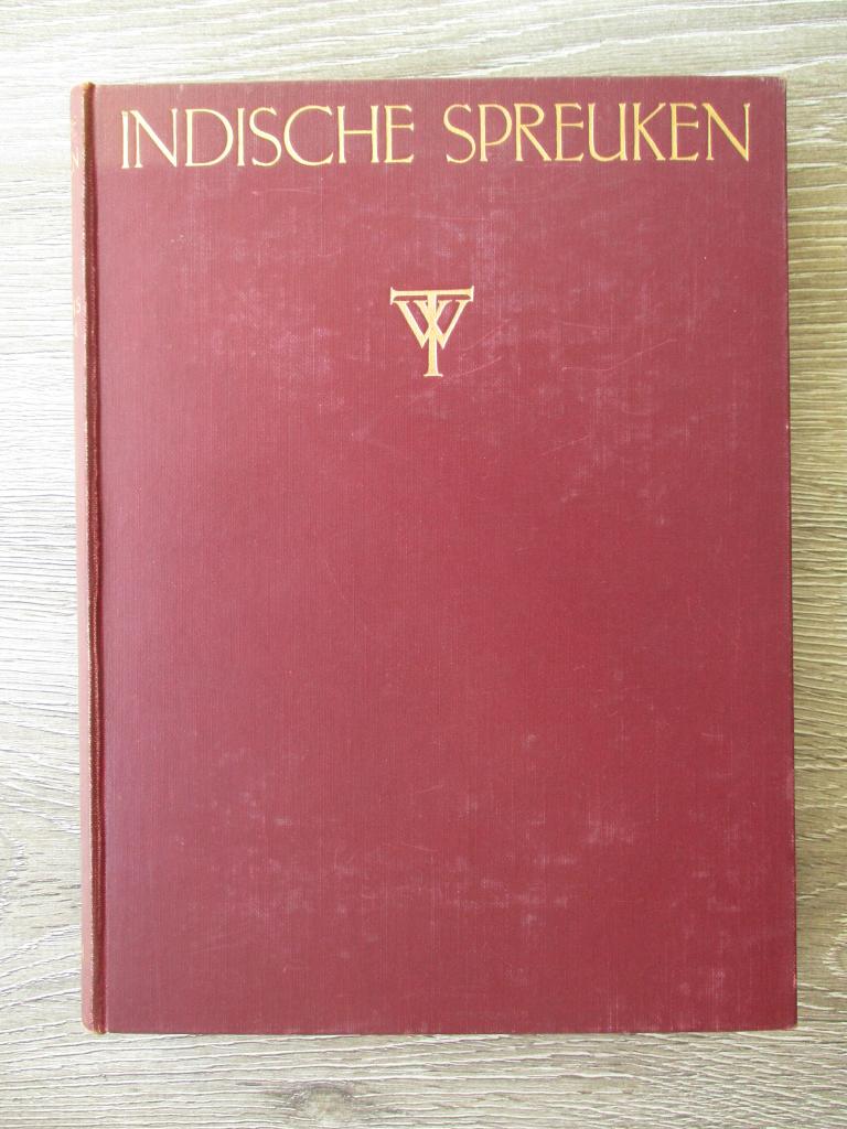 Indische spreuken - C.J. Wijnaendts Francken, Boeken, Ophalen of Verzenden, Gelezen, Overige onderwerpen, Achtergrond en Informatie