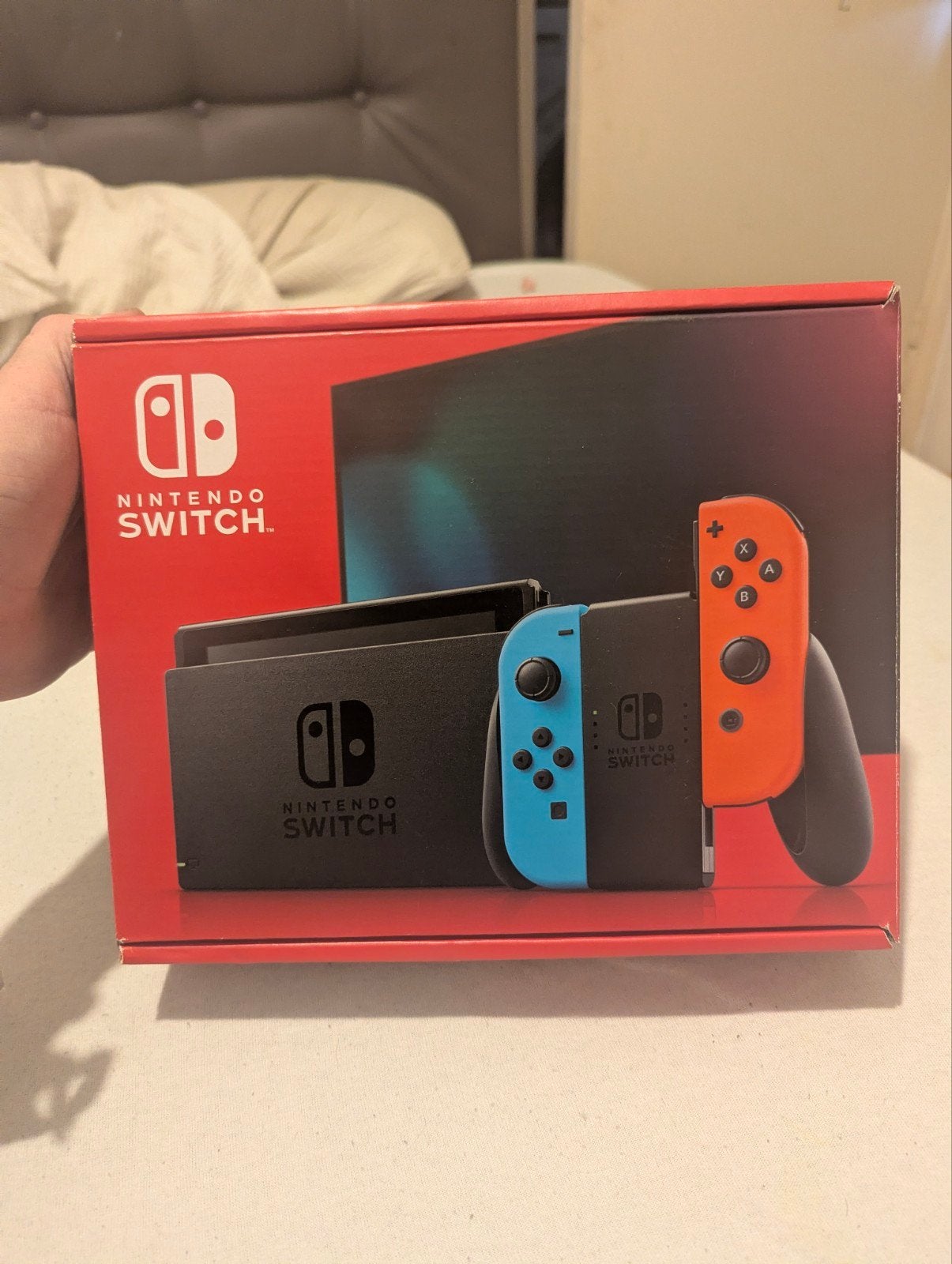 Doos voor de Nintendo Switch, Ophalen, Zo goed als nieuw, Zonder controller, Switch Original