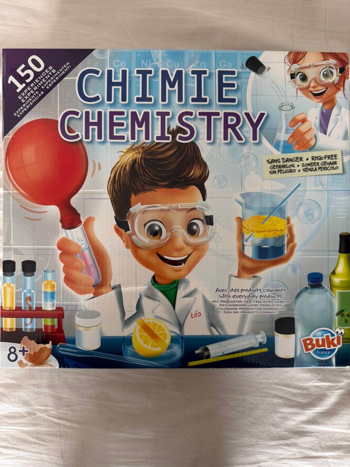 Chimie chemistry proefjes doos, Ophalen, Nieuw