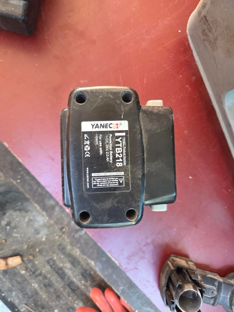 Yanec YTB218 PowerTool Accu - 7.2V 2.0Ah, Ophalen of Verzenden, Gebruikt, Oplaadbaar